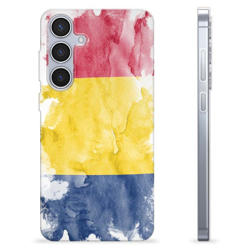 Samsung Galaxy S24+ TPU Hoesje - Roemeense Vlag