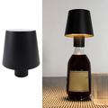 Touch Control Wine Bottle Light 3 wisselende kleuren LED-lamp Draagbare Desk Light voor Bar, Party