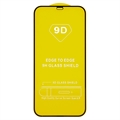 Samsung Galaxy S21 FE 5G 9D Full Cover Glazen Screenprotector - Zwarte Rand