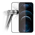 iPhone 12 Pro Max 9D Full Cover Glazen Screenprotector - Zwarte Rand