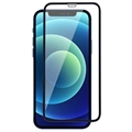 iPhone 12/12 Pro 9D Full Cover Glazen Screenprotector - Zwarte Rand