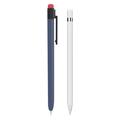 AHASTYLE PT80-1-K Voor Apple Pencil 2e generatie Stylus Pen Silicone Cover Anti-druppel Beschermhoes - Middernachtblauw