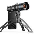APEXEL HD Metal 20-40x zoom telescoop telelens monoculaire telefoon camera lens voor iPhone Samsung Huawei