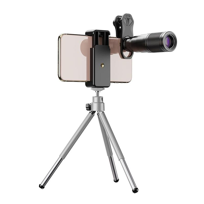 15 In 1 Universele Telefoon Camera Lens Kit Met 18X Telelens - Groothoek, Macro, Fisheye En Meer