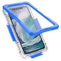 Active Series IP68 iPhone 11 Waterdicht Hoesje - Blauw