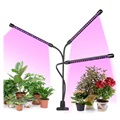 Verstelbare 3-koppige kweeklamp / LED-lamp voor kamerplanten