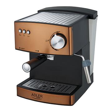 Adler AD 4404cr Espressoapparaat - 15 bar, 850W - Koper / Zwart