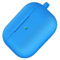 AirPods 3 Siliconen Hoesje met Sleutelhanger A060 - Blauw