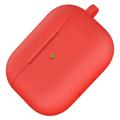 AirPods 3 Siliconen Hoesje met Sleutelhanger A060 - Rood