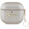 AirPods 4 Guess Metallic Script Bedelhoesje - Goud
