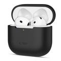 AirPods 4 Tech-Protect Silicone Hoesje - Zwart