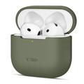 AirPods 4 Tech-Protect Silicone hoesje - Olijfgroen