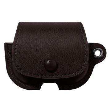 AirPods Pro 3 Rugzaketui met sleutelhangergesp - Donkerbruin