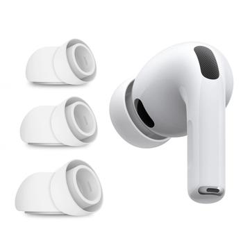 AirPods Pro 3 Tech-Protect siliconen oordopjes - S, M, L (Geopende verpakking - Uitstekend) - Wit