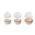 AirPods Pro/Pro 2 AhaStyle WG181 vervangende oordopjes - 3 paar - Wit / oranje