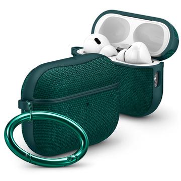 Airpods Pro 3 Spigen Urban Fit Hybride Hoesje - Middernachtgroen