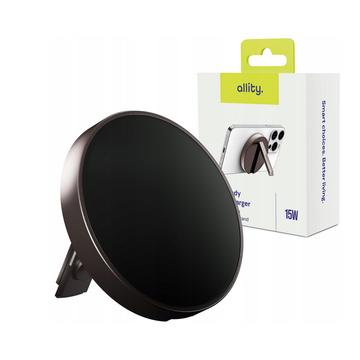 Allity AWC-210 2-in-1 15W draadloze oplader - grafiet