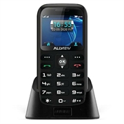 Allview D3 Senior Telefoon met SOS - 3G, Dual SIM - Zwart