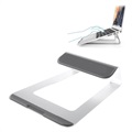 Universele laptopstandaard van aluminiumlegering - 11"-15" - zilver