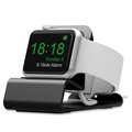 Aluminiumlegering Apple Watch Series SE/6/5/4/3/2/1 Oplaadstandaard - Grijs