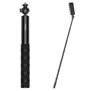Amagisn Sport Camera Selfie Stick met Balhoofd & 1/4" Schroef voor DJI, GoPro, Insta360