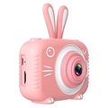 Animal Shape Kids 20MP Digitale Camera X5 - Konijn / Roze
