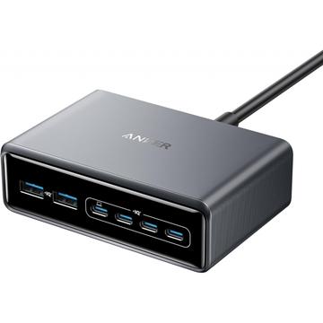 Anker Prime 200W Desktop Oplaadstation - 4x USB-C, 2x USB-A - Zwart
