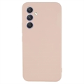 Samsung Galaxy A54 5G Anti-Vingerafdruk Mat TPU Hoesje - Roze