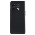 Anti-Vingerafdruk Mat OnePlus 10 Pro TPU Hoesje - Zwart