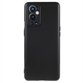 Anti-Vingerafdruk Mat OnePlus 9 Pro TPU Hoesje - Zwart