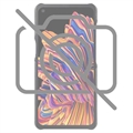 Anti-Vingerafdruk Mat Samsung Galaxy Xcover Pro TPU Hoesje - Zwart