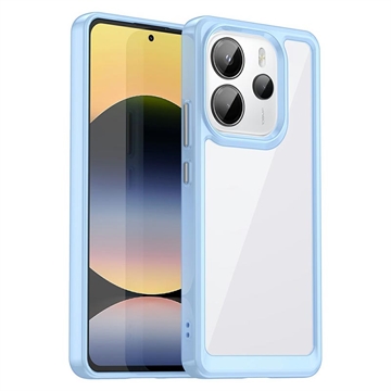 Xiaomi Redmi Note 14 4G Anti-Shock Hybride Hoesje - Blauw