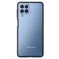 Anti-Shock Samsung Galaxy M53 Hybrid Case - Zwart / Doorzichtig