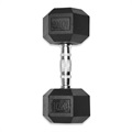 Antislip Fitness Hex Halter - 10kg - Zwart