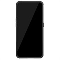 Antislip Samsung Galaxy A80 Hybrid Case - Zwart