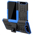 Anti-Slip Samsung Galaxy A80 Hybrid Case - Blauw / Zwart