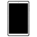 Antislip Samsung Galaxy Tab A 10.1 (2019) Hybride Hoesje - Zwart