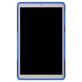 Antislip Samsung Galaxy Tab A 10.1 (2019) Hybride Hoesje - Blauw / Zwart