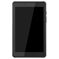 Antislip Samsung Galaxy Tab A 8.0 (2019) Hybride Hoesje - Zwart