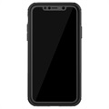 Antislip iPhone 11 Hybrid Case met Standaard - Zwart
