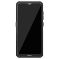 Nokia 6.2/7.2 Hybride Antislip Hoesje met Standaard - Zwart