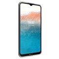 Anti-Slip Nokia C21 Plus TPU Hoesje - Doorzichtig