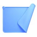 Anti-slip Siliconen Voedingsmat voor huisdieren - 47x30cm - Blauw