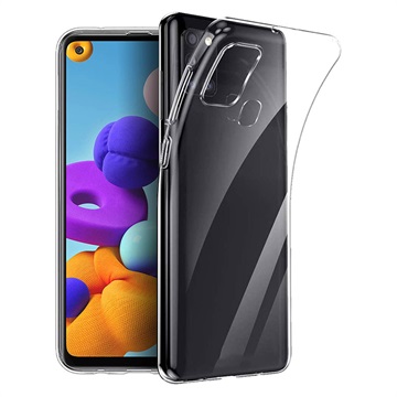 Antislip Samsung Galaxy A21s TPU Hoesje - Doorzichtig