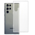 Samsung Galaxy S22 Ultra 5G Antislip Crystal TPU Hoesje - Doorzichtig