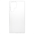 Samsung Galaxy S22 Ultra 5G Antislip Crystal TPU Hoesje - Doorzichtig