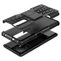 Antislip Xiaomi 11T/11T Pro Hybrid Case met Standaard - Zwart