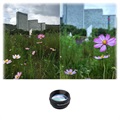 Apexel 10-In-1 Universele Clip-On Camera Lens Kit - Zwart