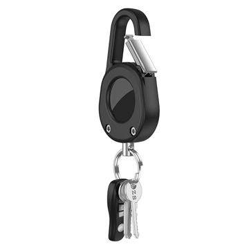 Apple AirTag 1/2 Clip-And-Go hoesje met karabijnhaak