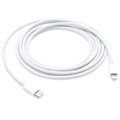 Apple Lightning naar USB-C Kabel MKQ42ZM/A - 2m (Geopende doos - Uitstekend) - Wit